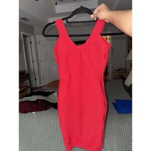 BCBG Maxazria Red Dress XS